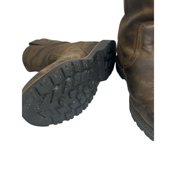 Wolverine Men’s 10.5 Brown Leather Floorhand Waterproof Wellington Work Boots main image 8